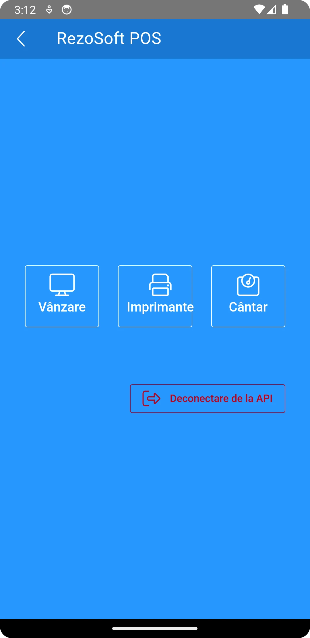 RezoSoft POS screenshot