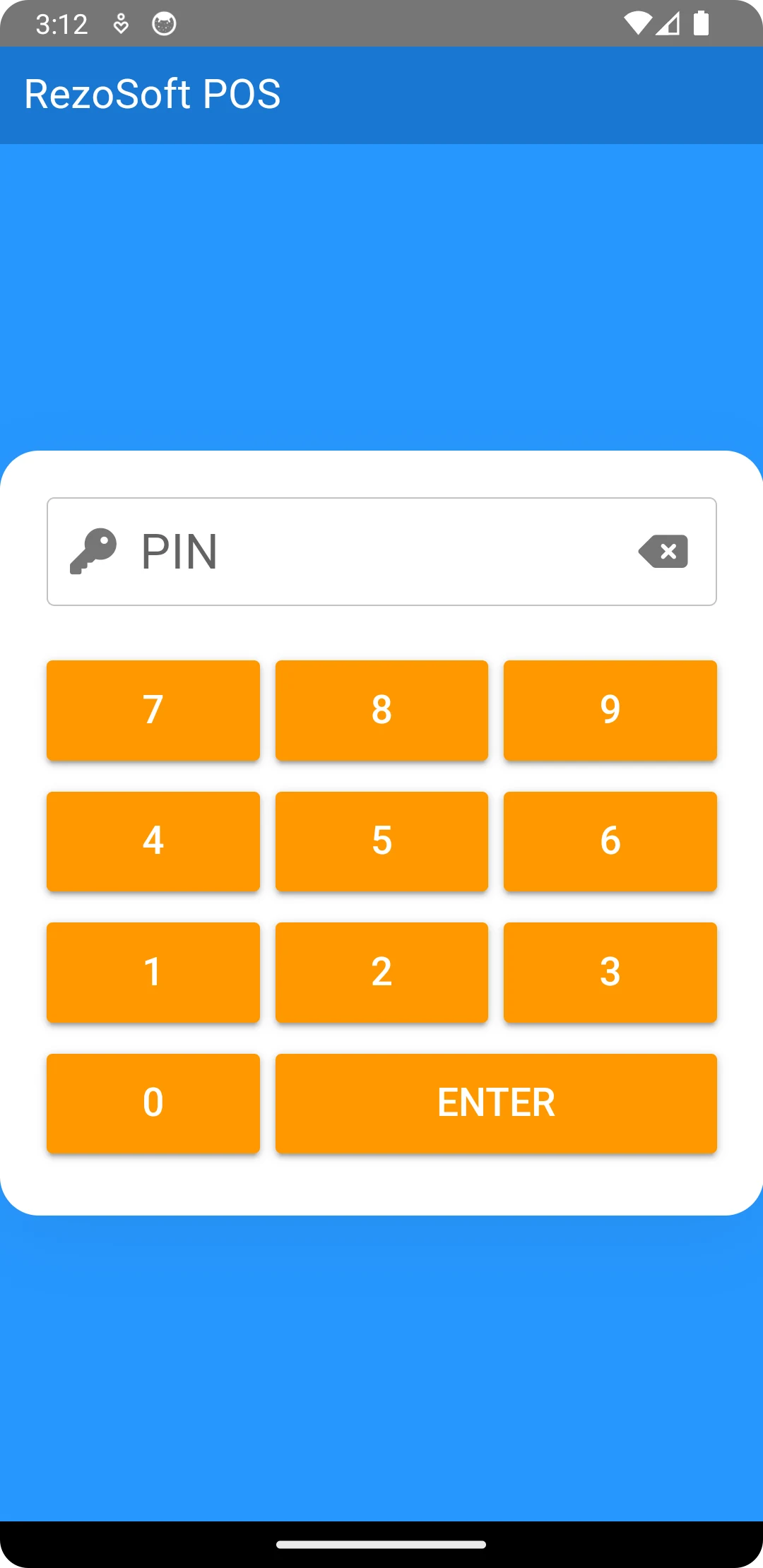 RezoSoft POS screenshot